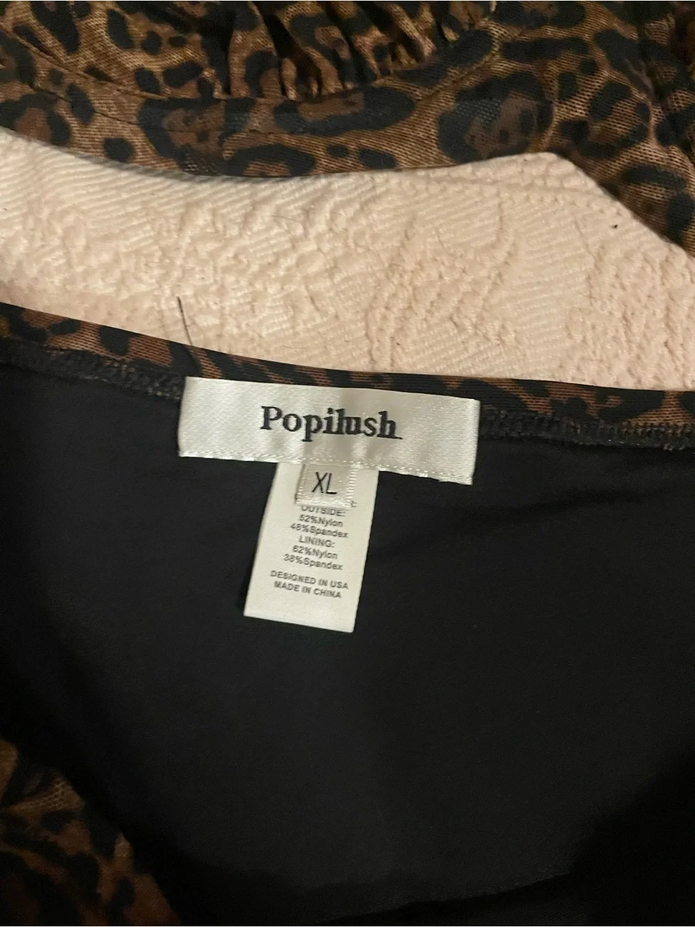 Popilush Shapewear Ruched Tummy Control Bikini Set